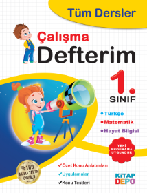 1. Sınıf Tüm Dersler Çalışma Defterim