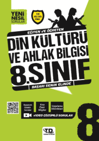 8.SINIF DİN KÜLTÜRÜ VE AHLAK BİLGİSİ