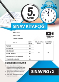 5.Sınıf Başarı Ölçme Seti Deneme 2