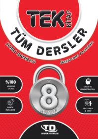 8.SINIF TEK KİTAP TÜM DERSLER SORU BANKASI