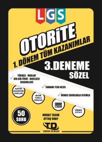 OTORİTE SÖZEL DENEME - 3