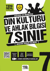 7.SINIF DİN KÜLTÜRÜ VE AHLAK BİLGİSİ