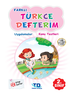 2. Sınıf Türkçe Defterim Spiralli