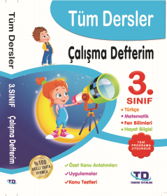 3. Sınıf  Tüm Dersler Çalışma Defterim