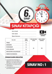 6.Sınıf Başarı Ölçme Seti Deneme 1