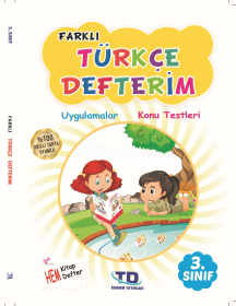 3. Sınıf Türkçe Defterim Spiralli
