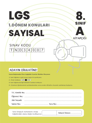 8.SINIF LGS SAYISAL DENEME - 7
